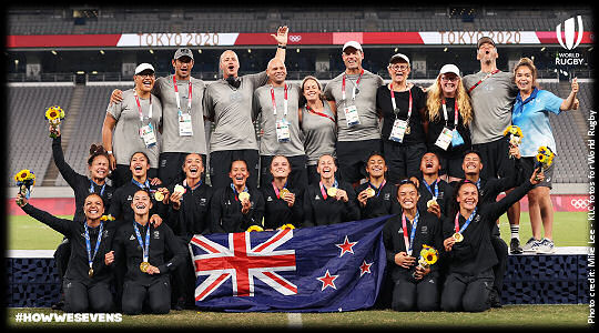 New Zealand Women Gold Medallists Tokyo 2020